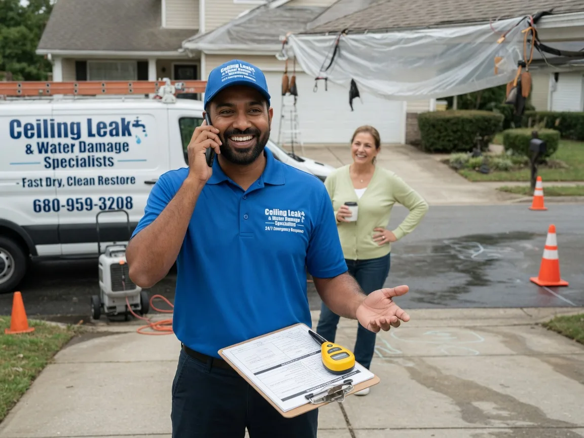 Ceiling Leak Cleanup Eagle Lake, TX FAQs